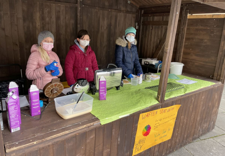 Waffeln statt Waffen